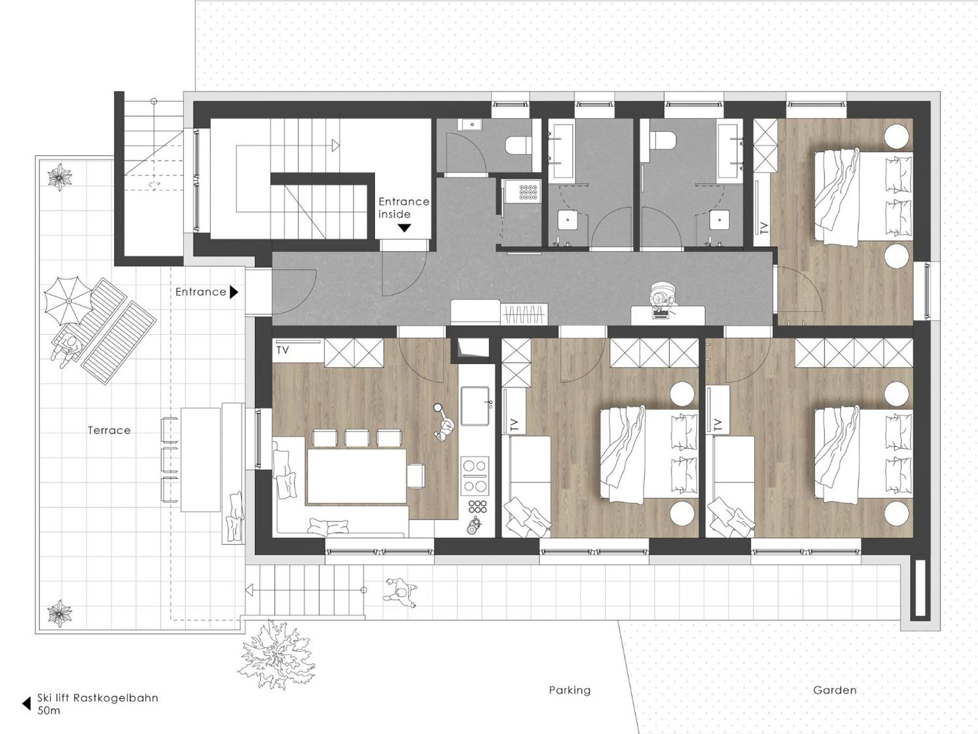 Ferienhaus Evelyn Tux Esterno foto